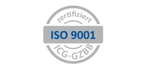 Zertifiziertes Managementsystem nach DIN EN ISO 9001:2015, Logo