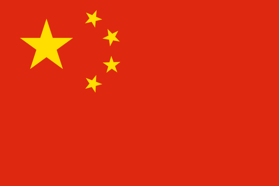 Unsere Partner, China, Shanghai, Flagge